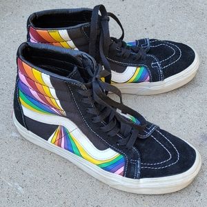 Vans Sk8-HiRefract Pack Black White